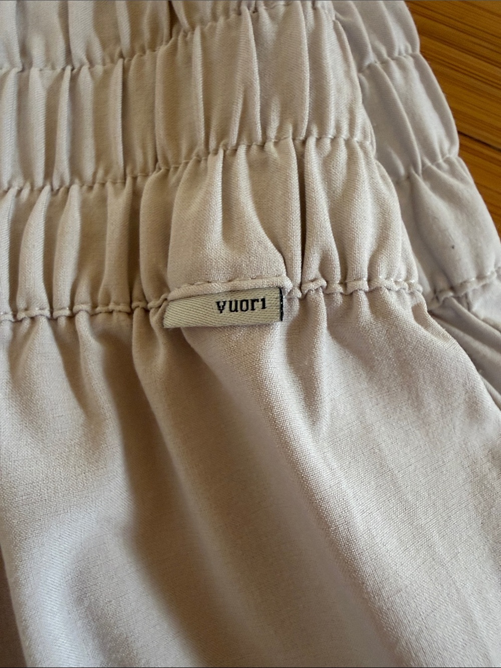 Vuori Villa Cargo Joggers Suede Small Y2K - Picture 4 of 5